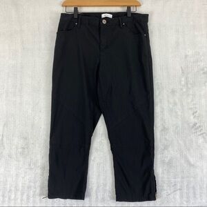 Reitmans Black Zipper Cuff Capris Size 11